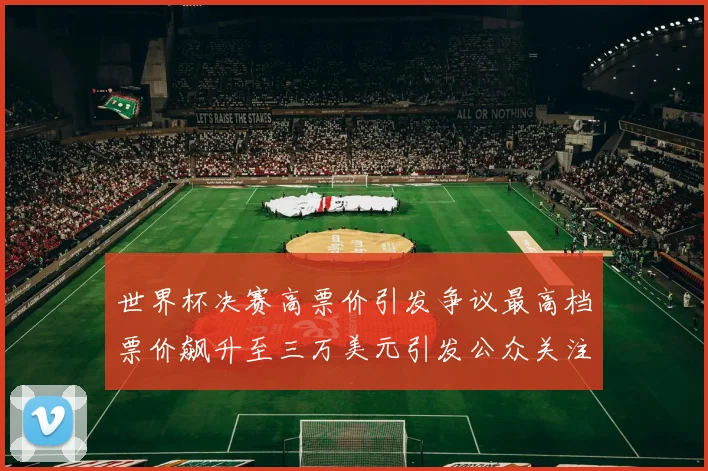世界杯决赛高票价引发争议最高档票价飙升至三万美元引发公众关注